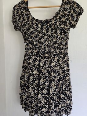 Angie Floral Smocked Mini Dress - Women's